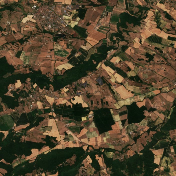 Sentinel-2 felvétel