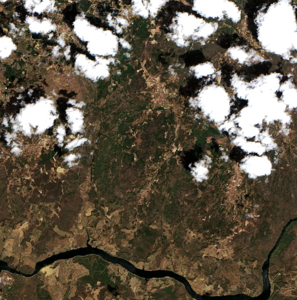Sentinel-2 felvétel