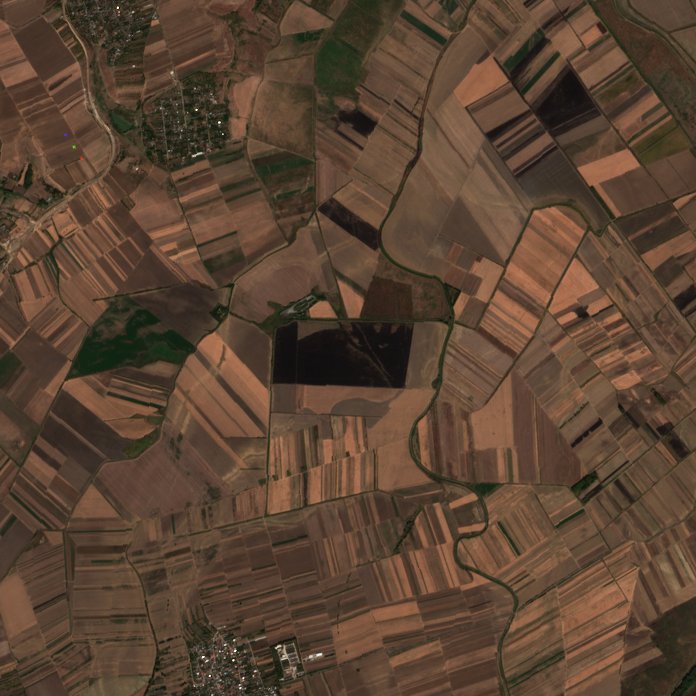 A terület a tűz után, 2026. október 11.