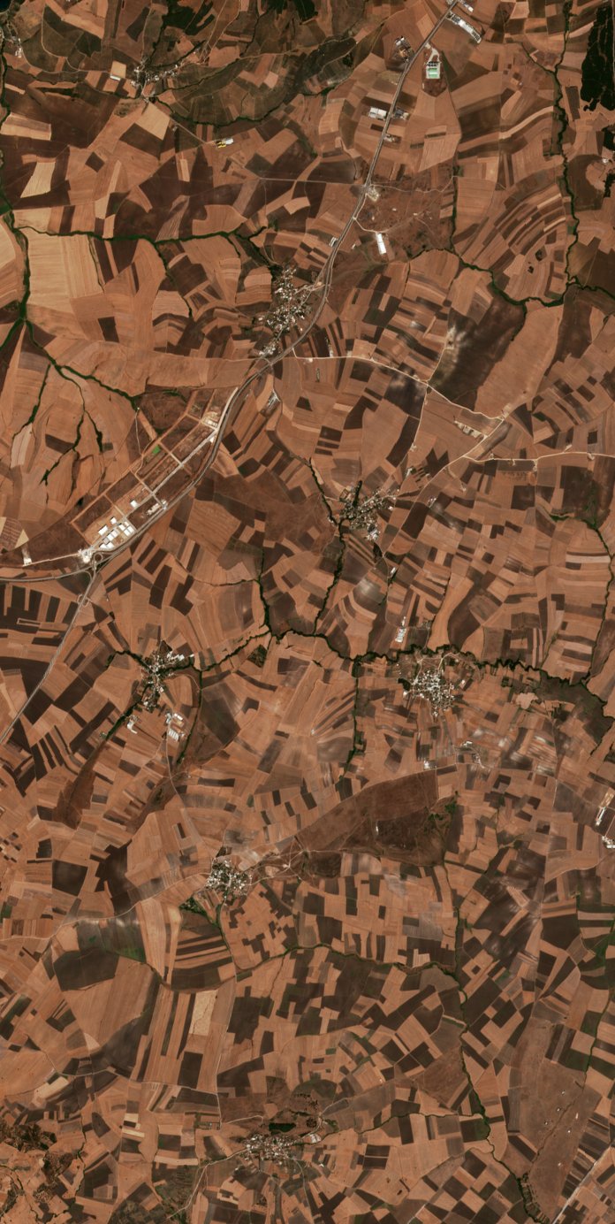 A terület a tűz előtt, 2026. szeptember 5.