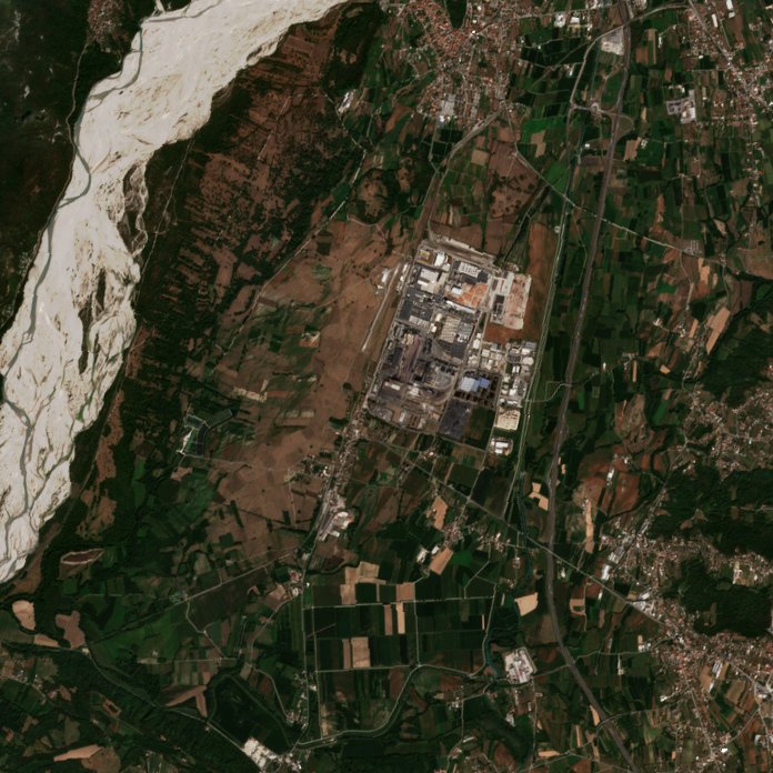 Sentinel-2 felvétel
