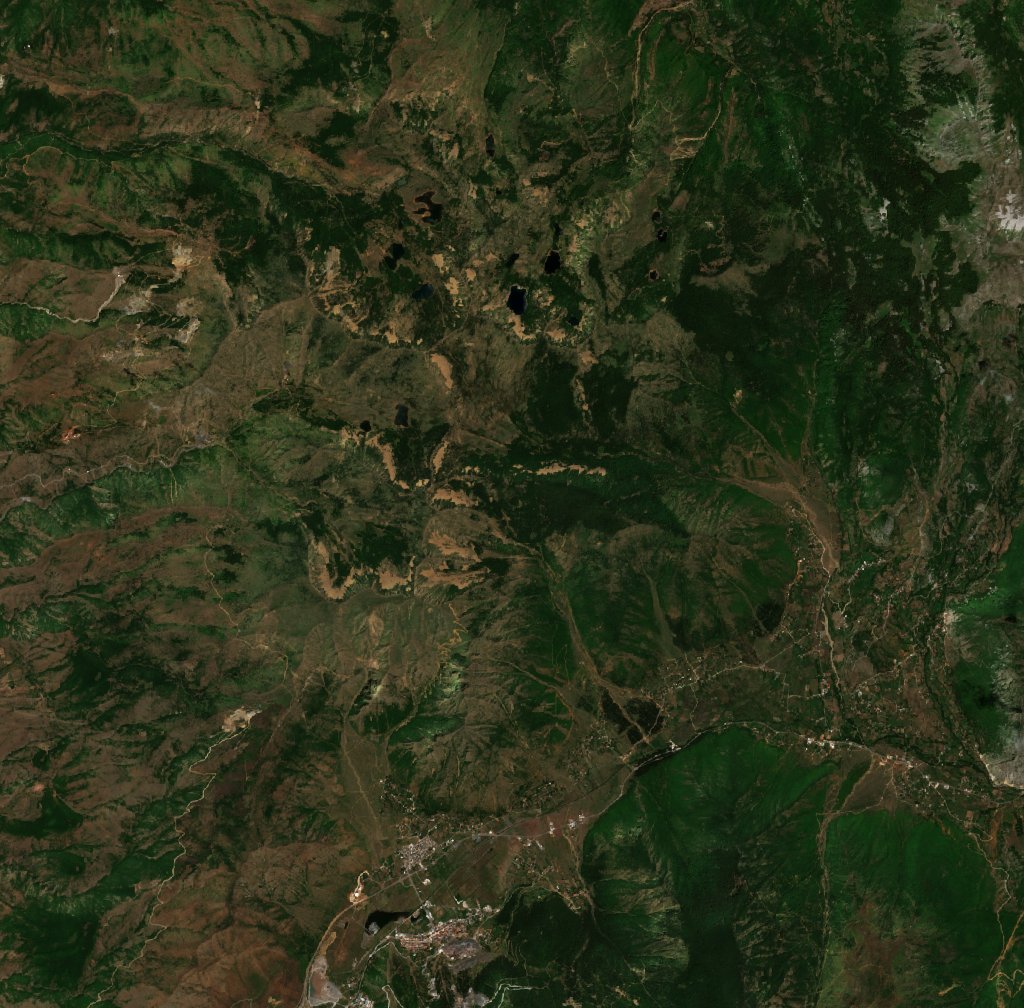 Sentinel-2 felvétel