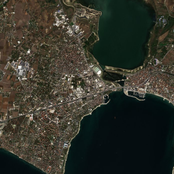 A terület a tűz után, 2026. október 10.