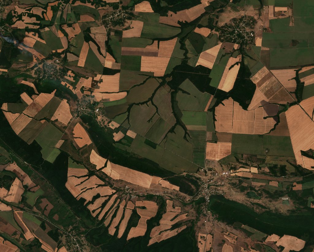 Sentinel-2 felvétel