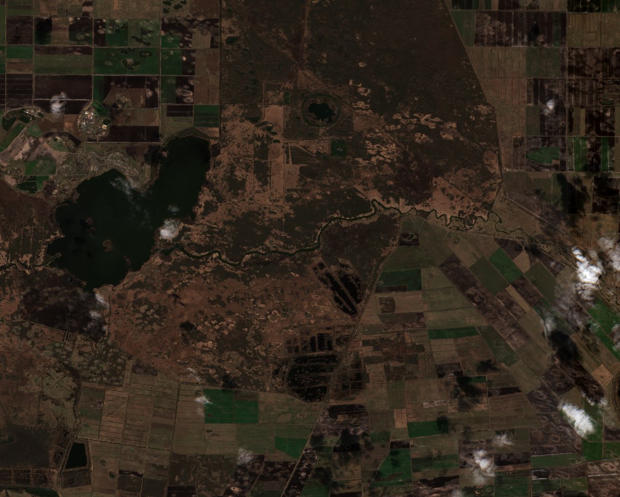 Sentinel-2 felvétel