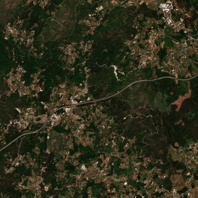 Sentinel-2 felvétel