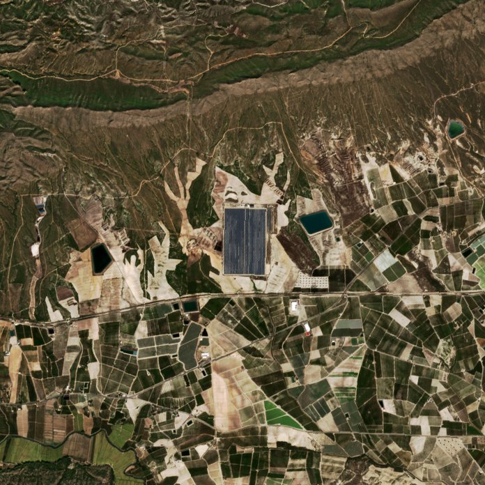 Sentinel-2 felvétel