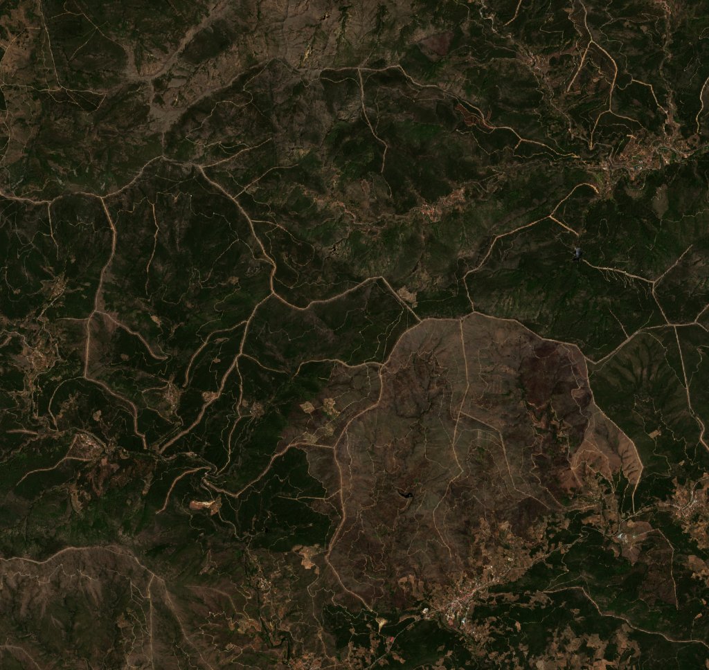 Sentinel-2 felvétel
