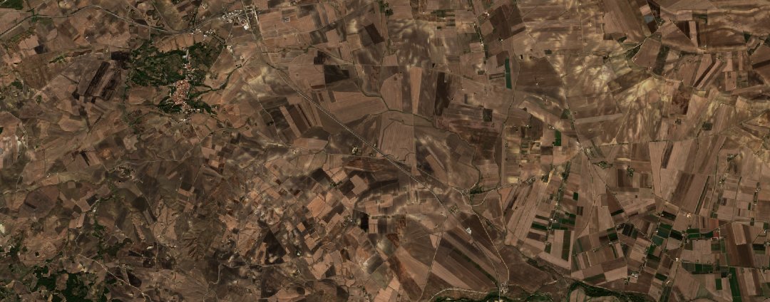 A terület a tűz után, 2026. október 18.