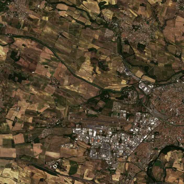 Sentinel-2 felvétel