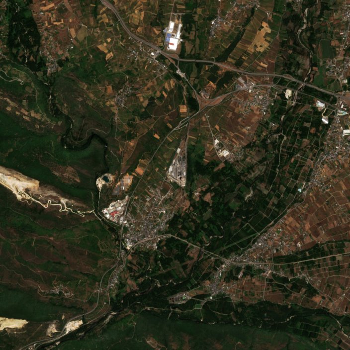 Sentinel-2 felvétel