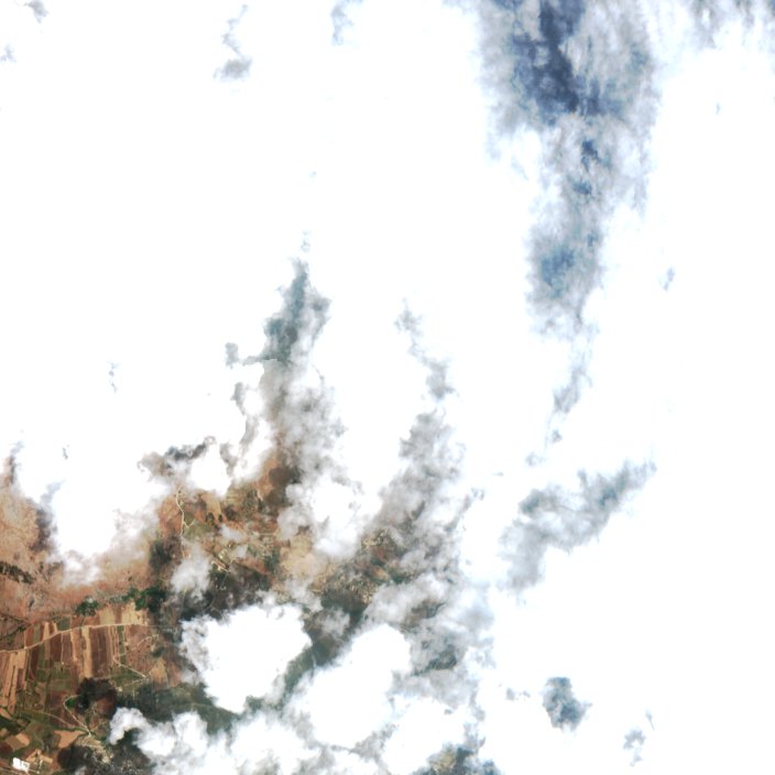 Sentinel-2 felvétel