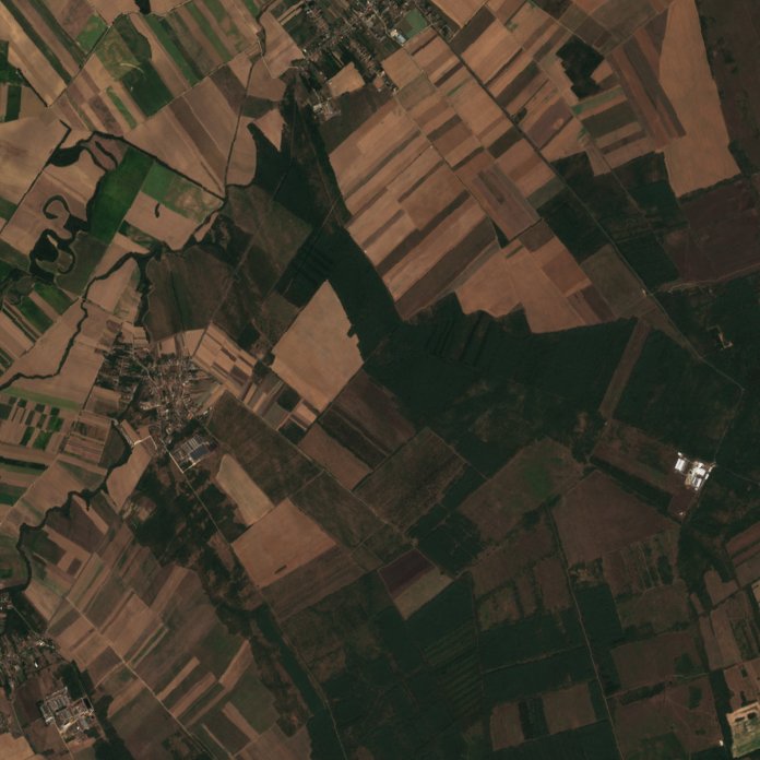 Sentinel-2 felvétel