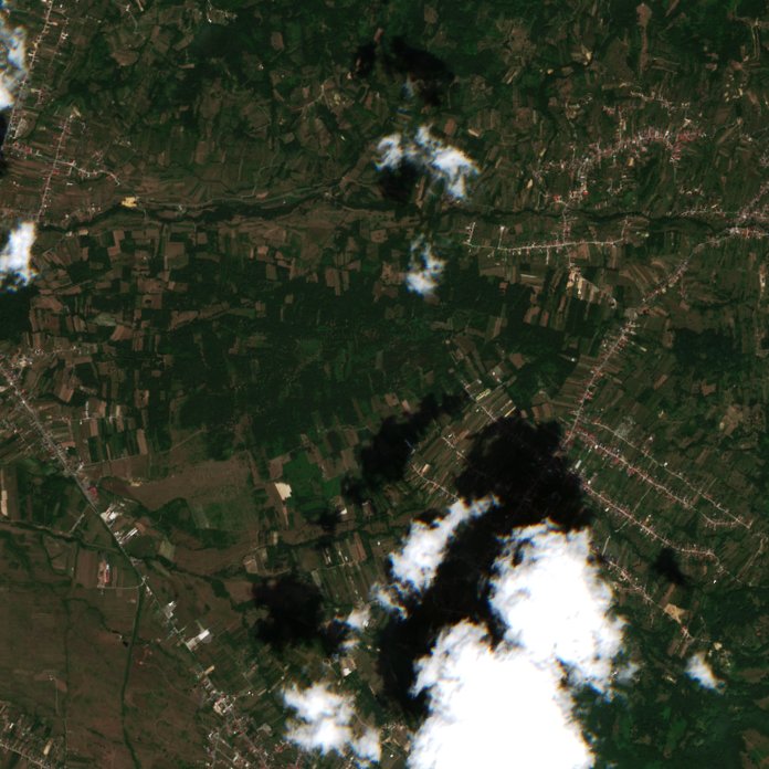 Sentinel-2 felvétel
