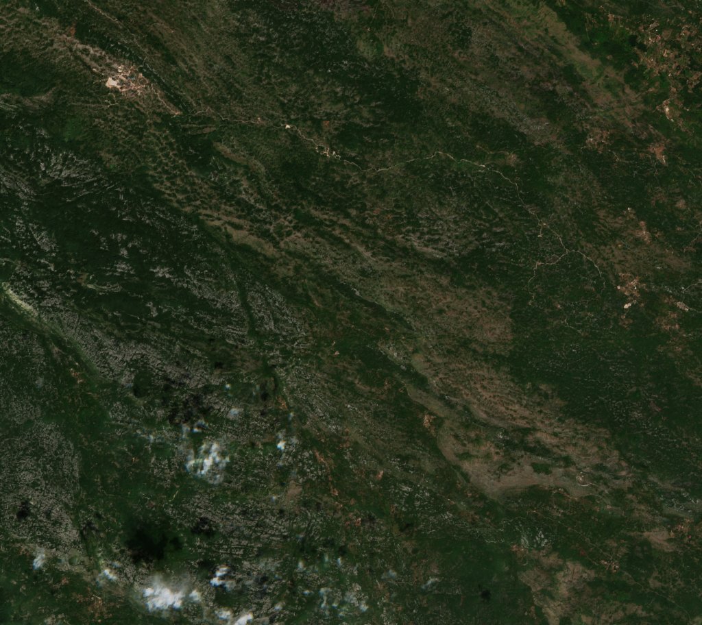 Sentinel-2 felvétel