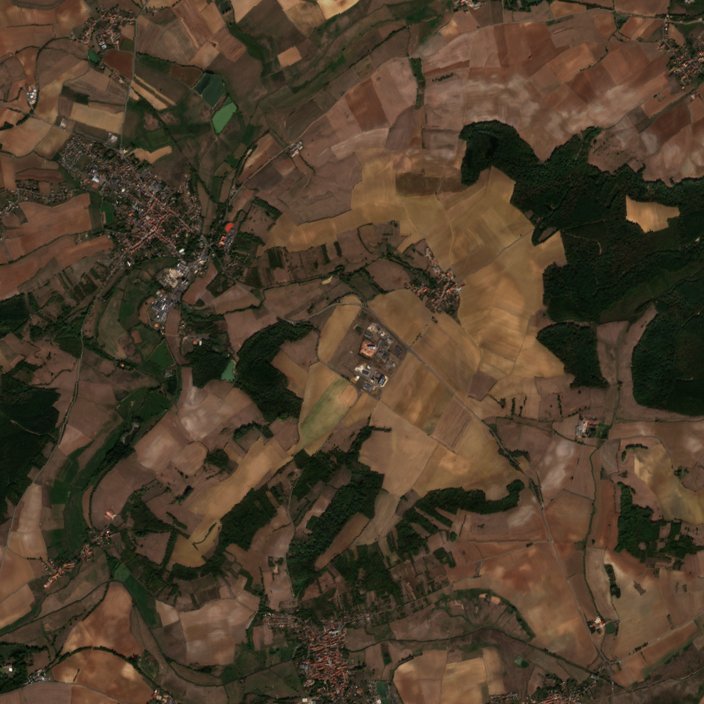 Sentinel-2 felvétel