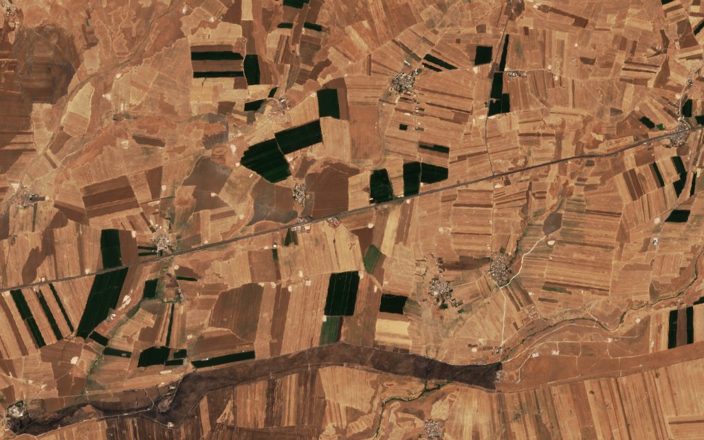 A terület a tűz előtt, 2026. szeptember 10.