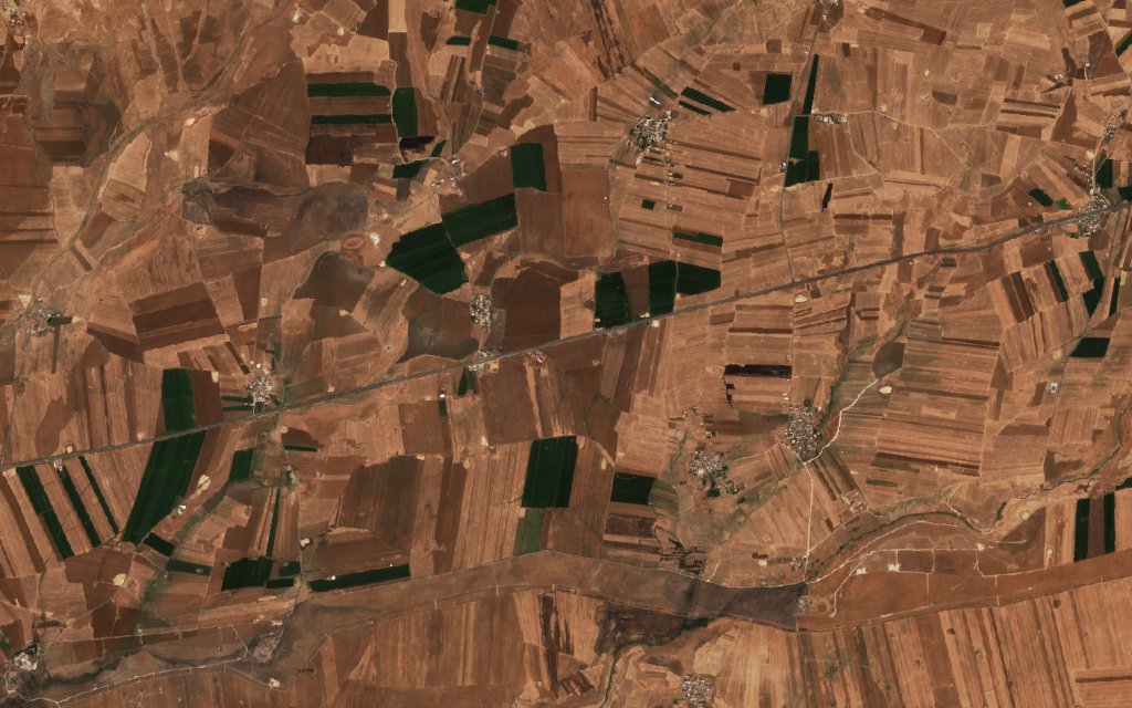 A terület a tűz után, 2026. október 10.