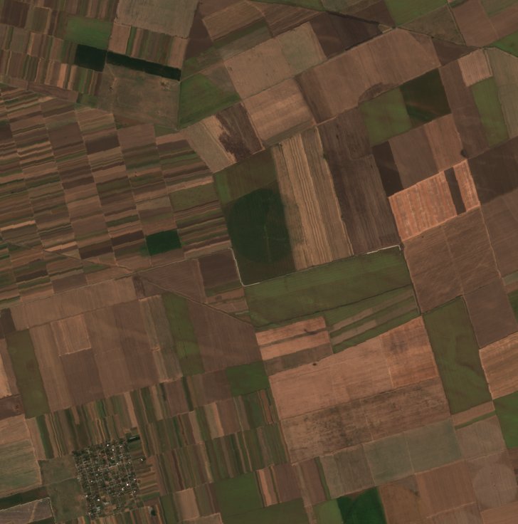Sentinel-2 felvétel