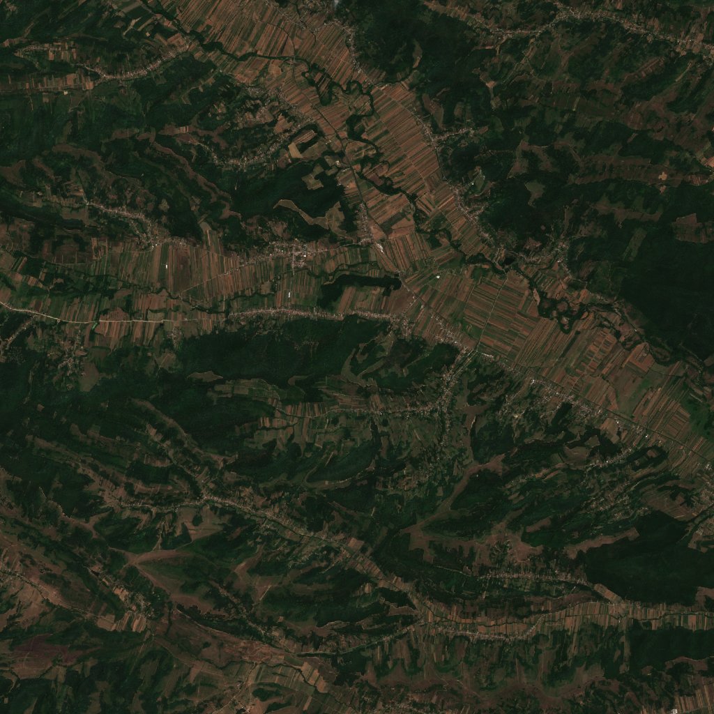 Sentinel-2 felvétel