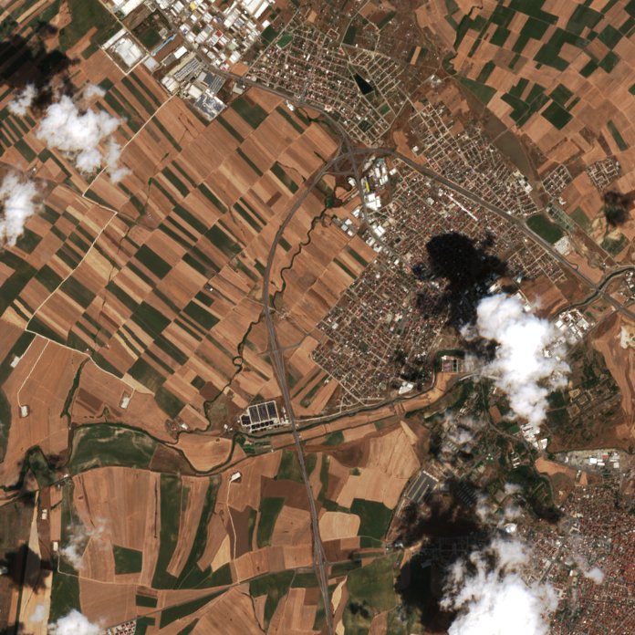 Sentinel-2 felvétel