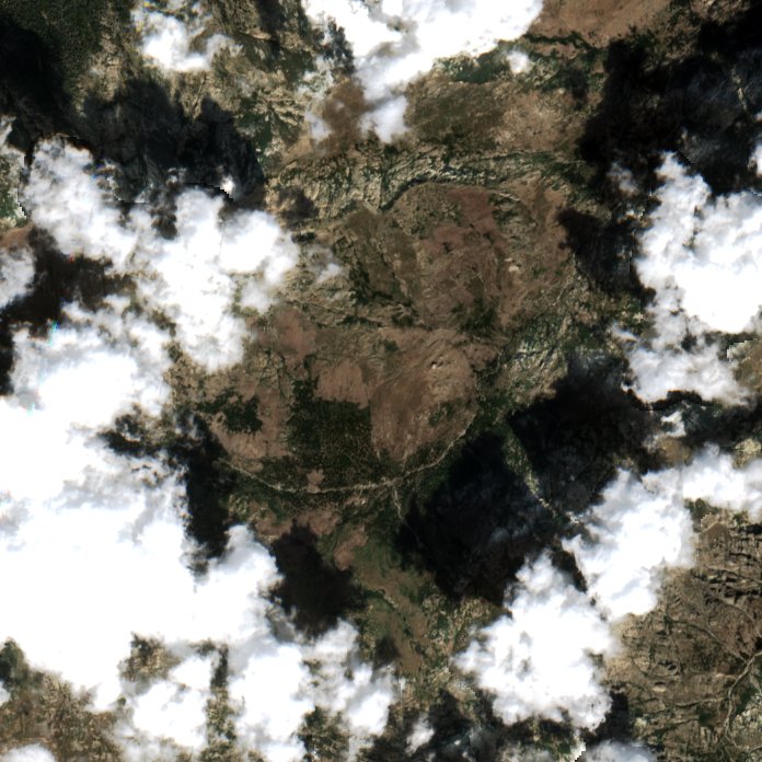 Sentinel-2 felvétel