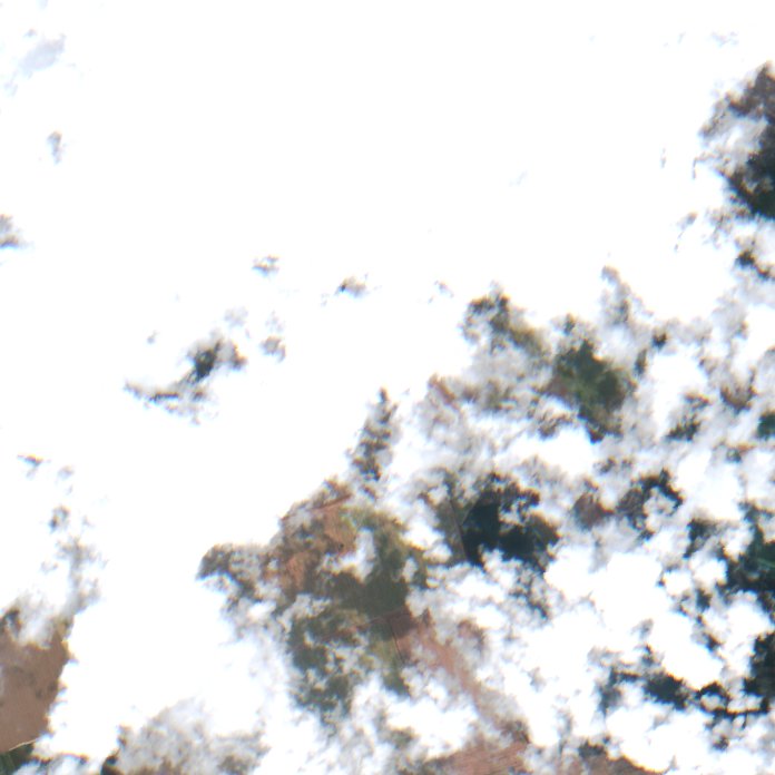 Sentinel-2 felvétel