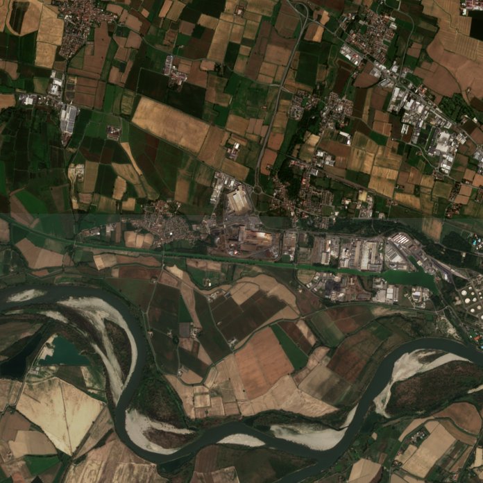 Sentinel-2 felvétel