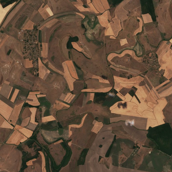 Sentinel-2 felvétel