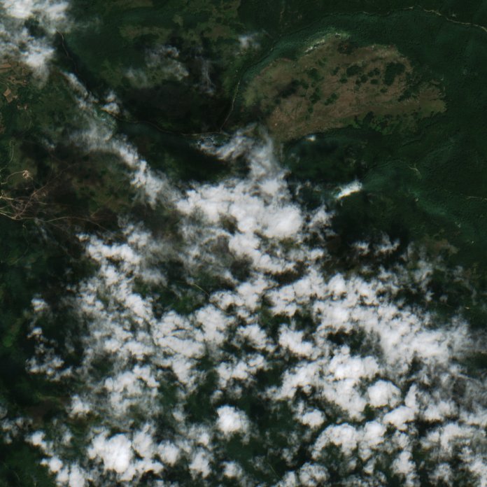 Sentinel-2 felvétel