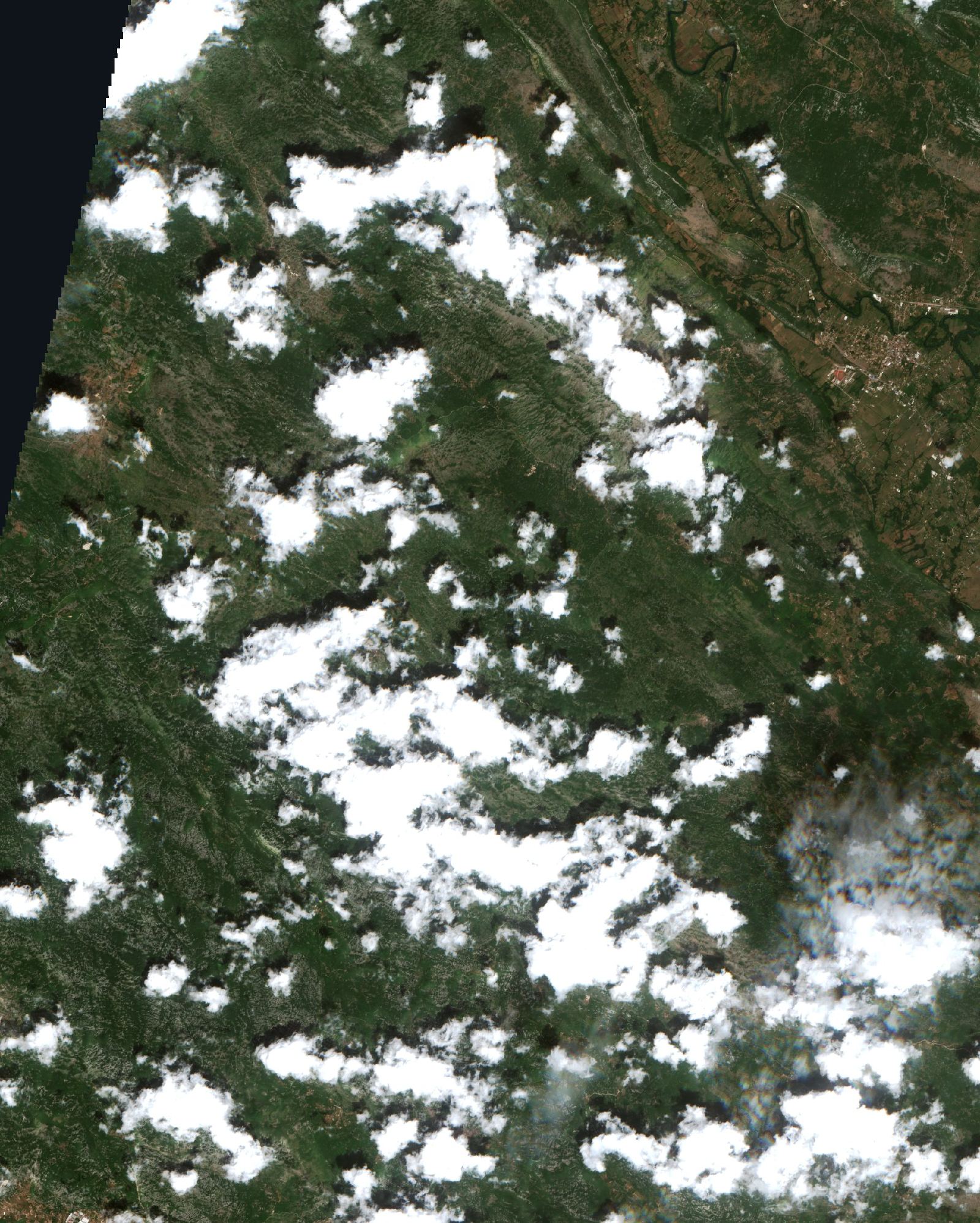 Sentinel-2 felvétel