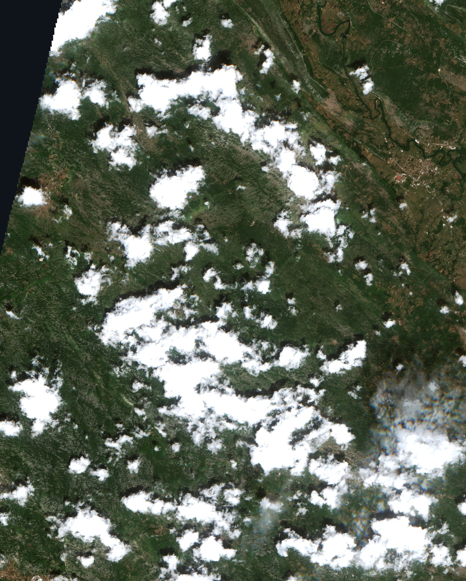 Sentinel-2 felvétel
