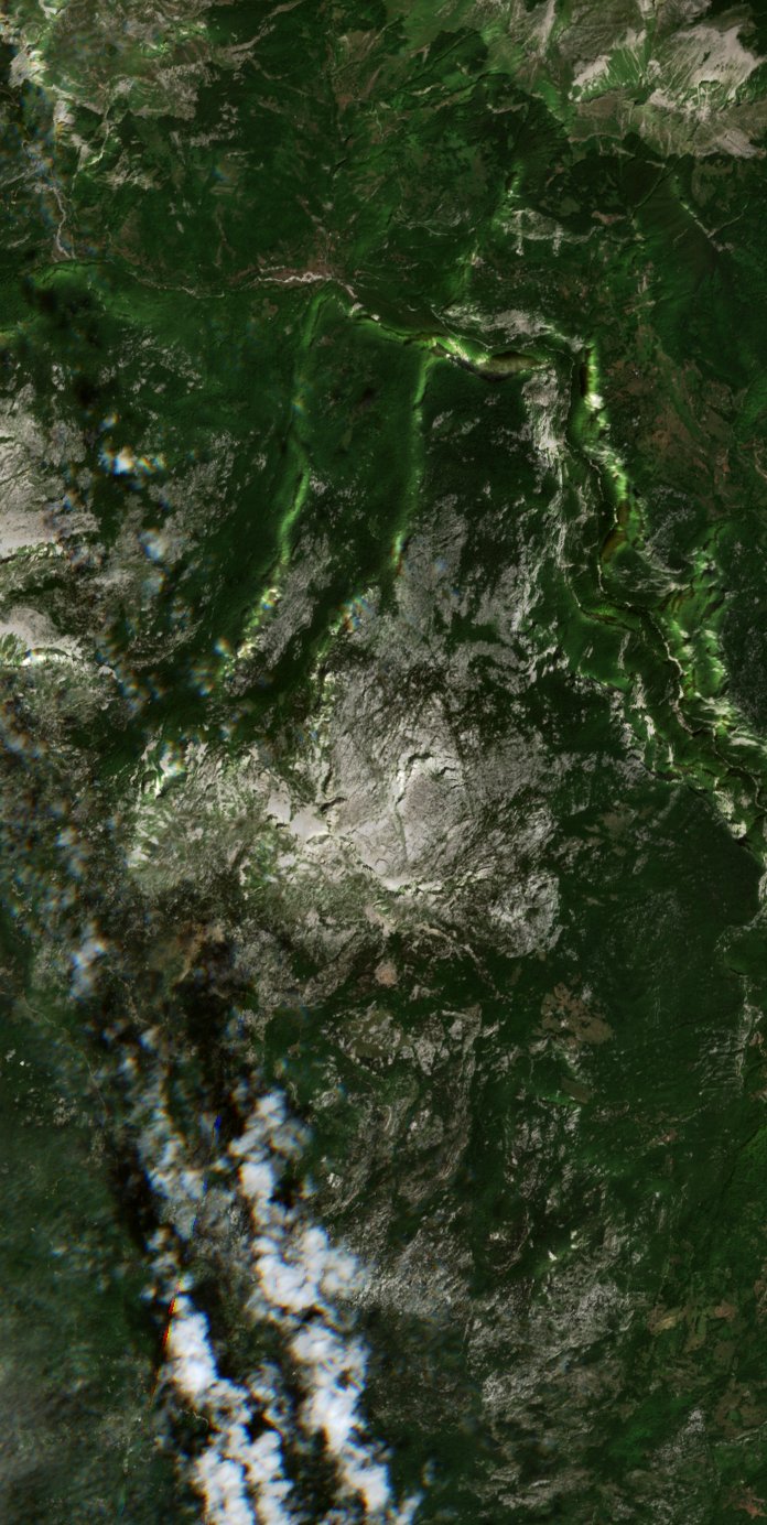 Sentinel-2 felvétel