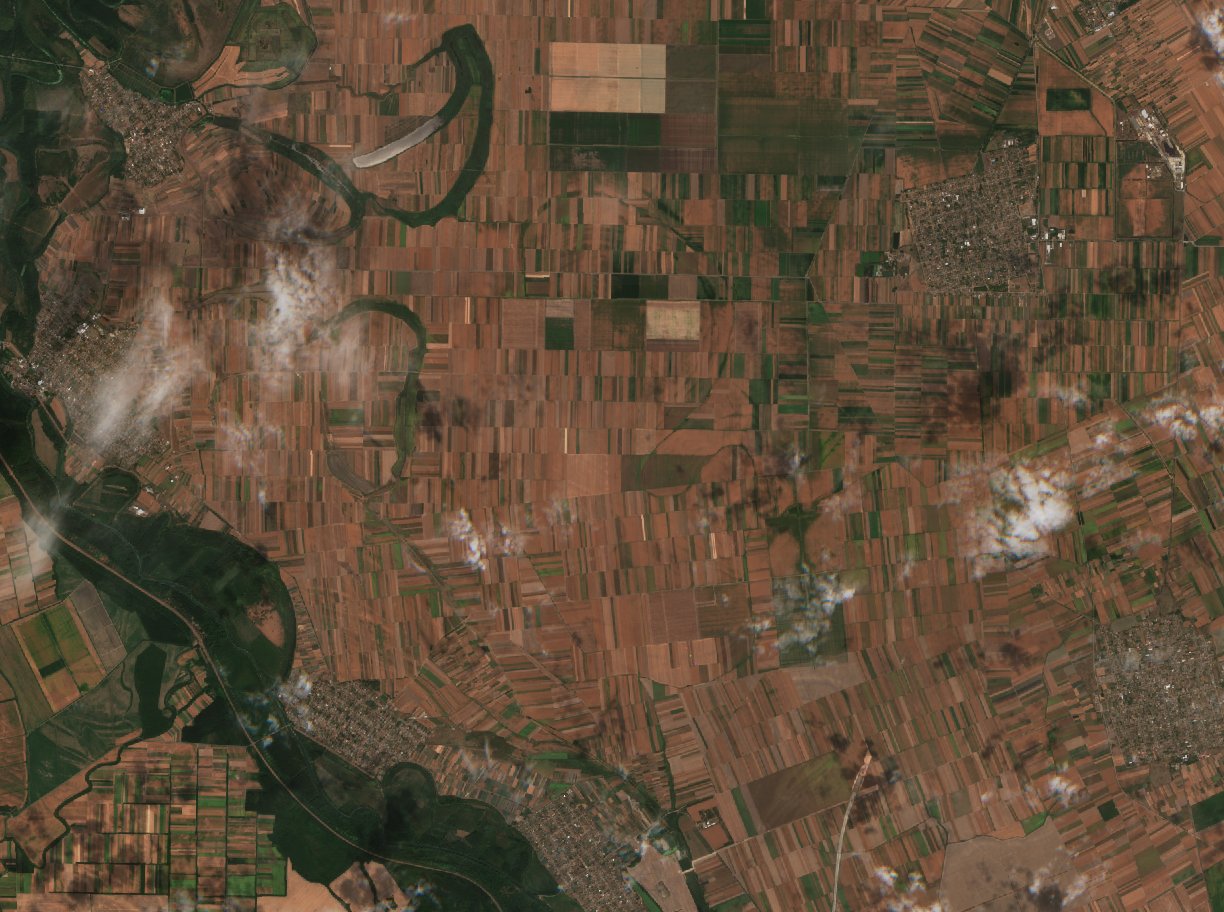 Sentinel-2 felvétel