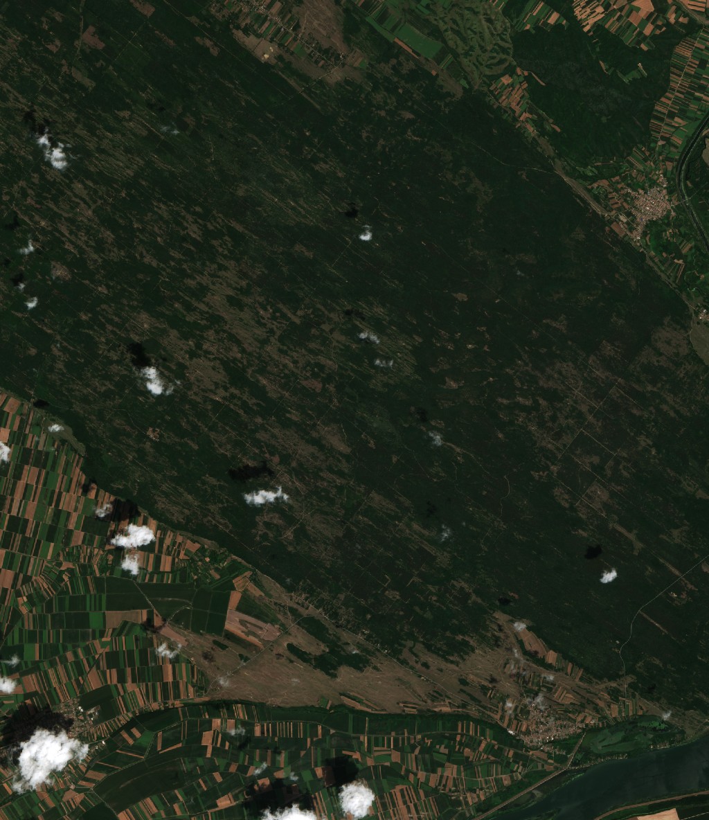 Sentinel-2 felvétel
