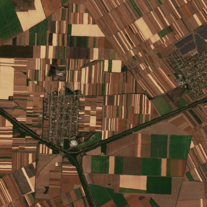 Sentinel-2 felvétel
