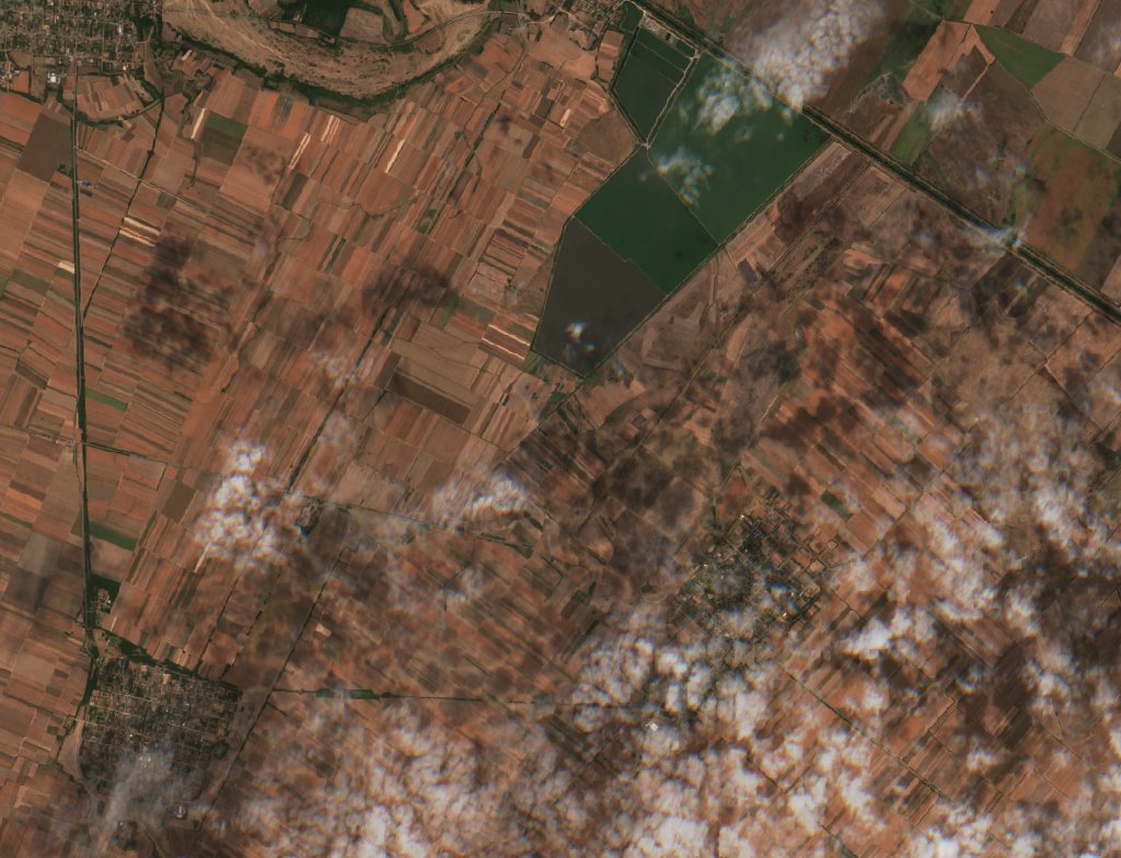 Sentinel-2 felvétel