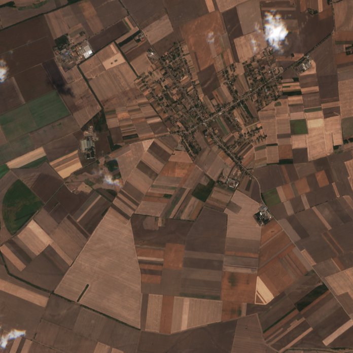 Sentinel-2 felvétel