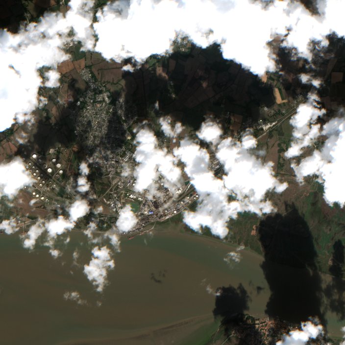Sentinel-2 felvétel