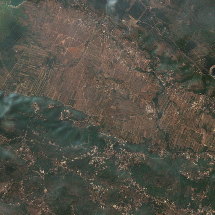 Sentinel-2 felvétel