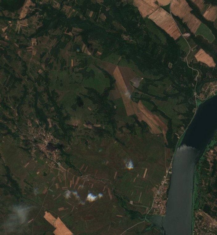 Sentinel-2 felvétel