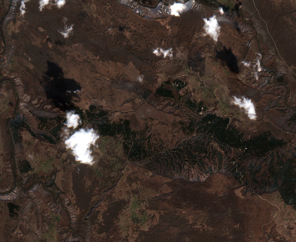 Sentinel-2 felvétel