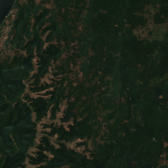 Sentinel-2 felvétel