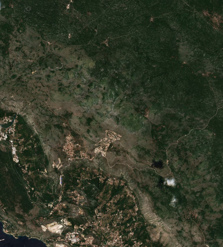 Sentinel-2 felvétel