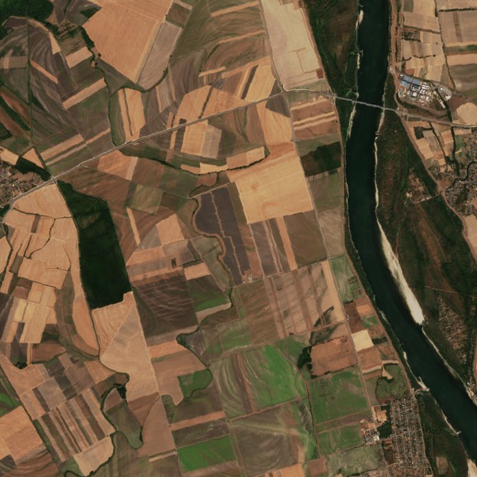 Sentinel-2 felvétel