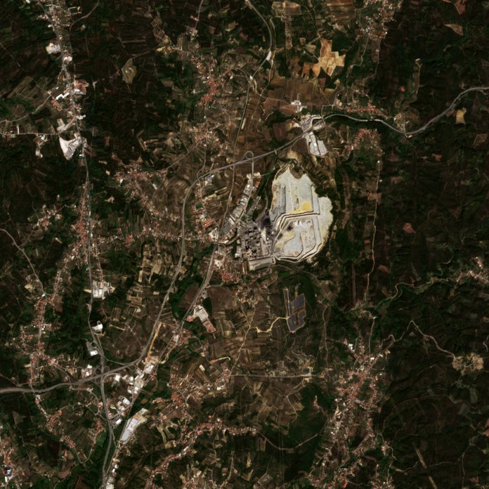 Sentinel-2 felvétel