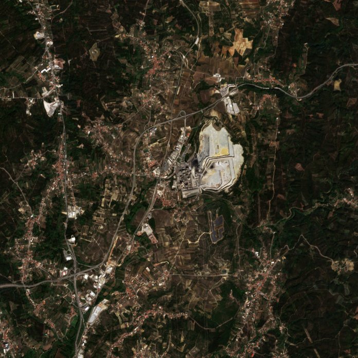 A terület a tűz előtt, 2026. szeptember 10.