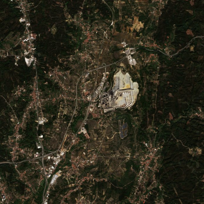 A terület a tűz után, 2026. október 15.