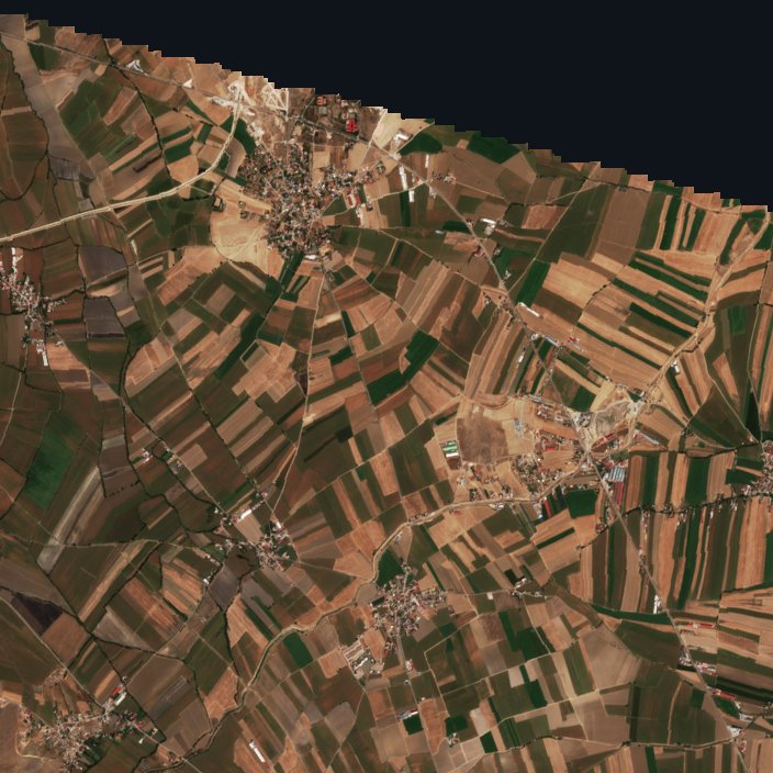Sentinel-2 felvétel