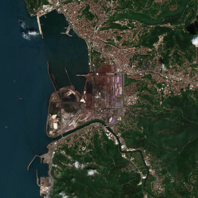 Sentinel-2 felvétel